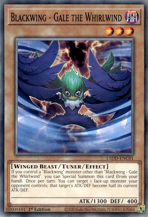 Blackwing - Gale the Whirlwind - L5DD-ENC01 - Common 