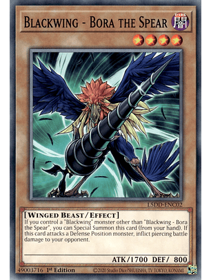 Blackwing - Bora the Spear - L5DD-ENC02 - Common 