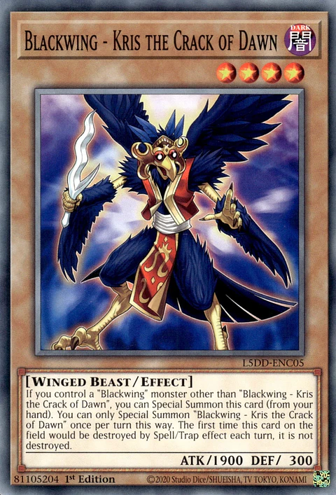 Blackwing - Kris the Crack of Dawn - L5DD-ENC05 - Common 