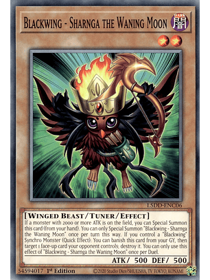 Blackwing - Sharnga the Waning Moon - L5DD-ENC06 - Common 