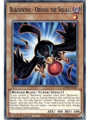 Blackwing - Oroshi the Squall - L5DD-ENC07 - Common 