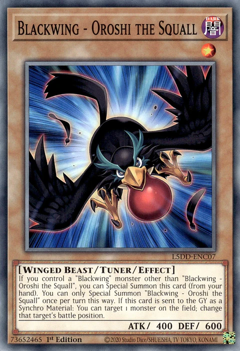Blackwing - Oroshi the Squall - L5DD-ENC07 - Common 