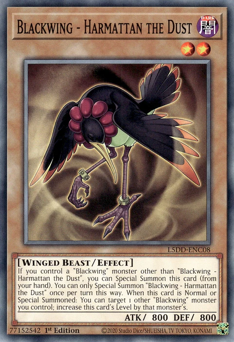 Blackwing - Harmattan the Dust - L5DD-ENC08 - Common 