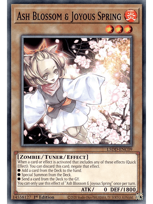 Ash Blossom & Joyous Spring - L5DD-ENC09 - Common 