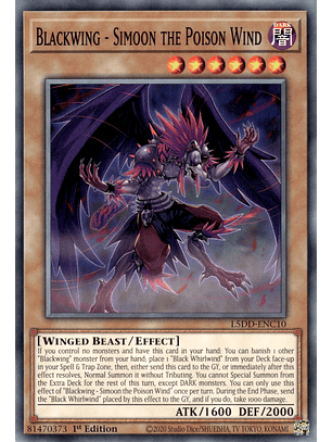 Blackwing - Simoon the Poison Wind - L5DD-ENC10 - Common 