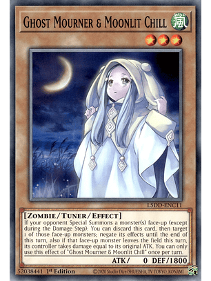 Ghost Mourner & Moonlit Chill - L5DD-ENC11 - Common 