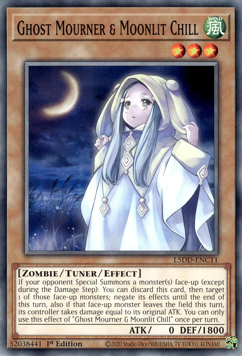 Ghost Mourner & Moonlit Chill - L5DD-ENC11 - Common 