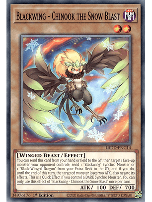 Blackwing - Chinook the Snow Blast - L5DD-ENC14 - Common 