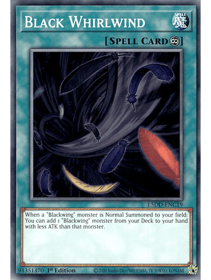 Black Whirlwind - L5DD-ENC19 - Common 