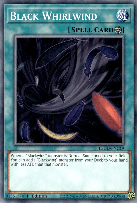 Black Whirlwind - L5DD-ENC19 - Common 