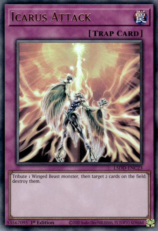 Icarus Attack - L5DD-ENC23 - Ultra Rare 1