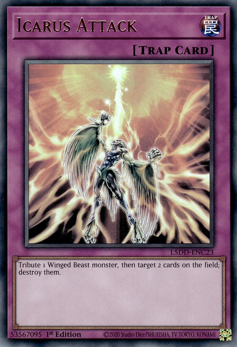 Icarus Attack - L5DD-ENC23 - Ultra Rare