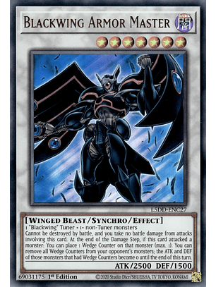Blackwing Armor Master - L5DD-ENC27 - Ultra Rare 