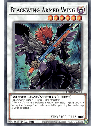 Blackwing Armed Wing - L5DD-ENC28 - Common 