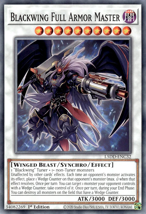 Blackwing Full Armor Master - L5DD-ENC32 - Common 