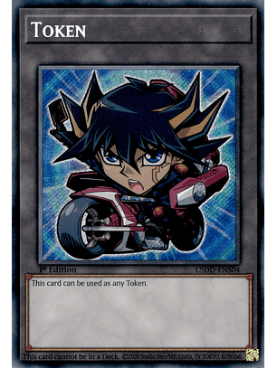 Token Yusei - L5DD-ENS04 - Secret Rare 