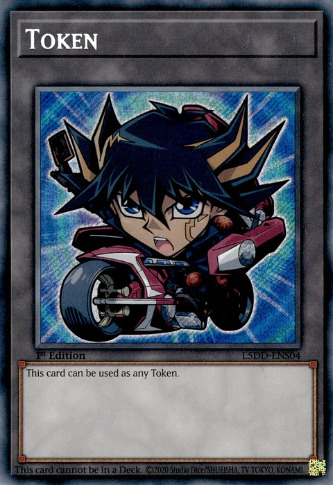 Token Yusei - L5DD-ENS04 - Secret Rare 