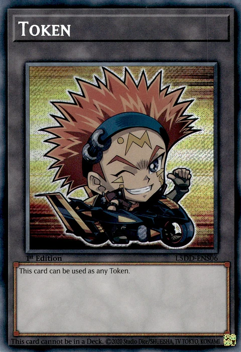 Token Crow - L5DD-ENS06 - Secret Rare 