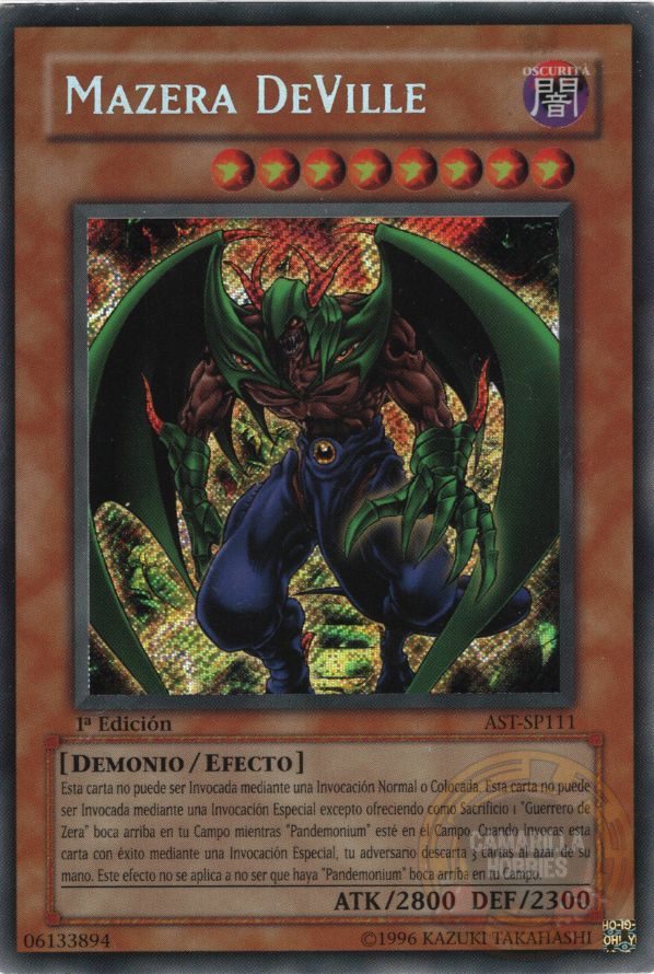 Mazera Deville - AST-111 - Secret Rare (Desgastada) 1