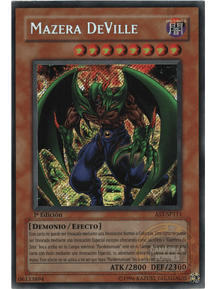 Mazera Deville - AST-111 - Secret Rare (Desgastada)