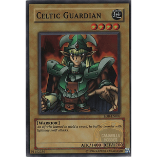 Celtic Guardian - LOB-EN007 - Super Rare (worldwide English)