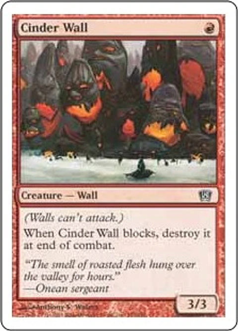 Cinder Wall - 8TH - C 
