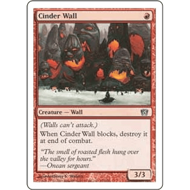 Cinder Wall - 8TH - C 