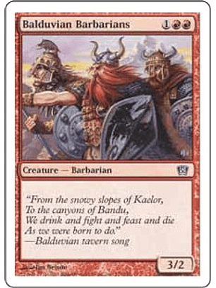 Balduvian Barbarians - 8TH - C 