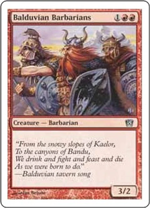 Balduvian Barbarians - 8TH - C 