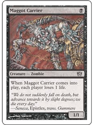 Maggot Carrier - 8TH - C 