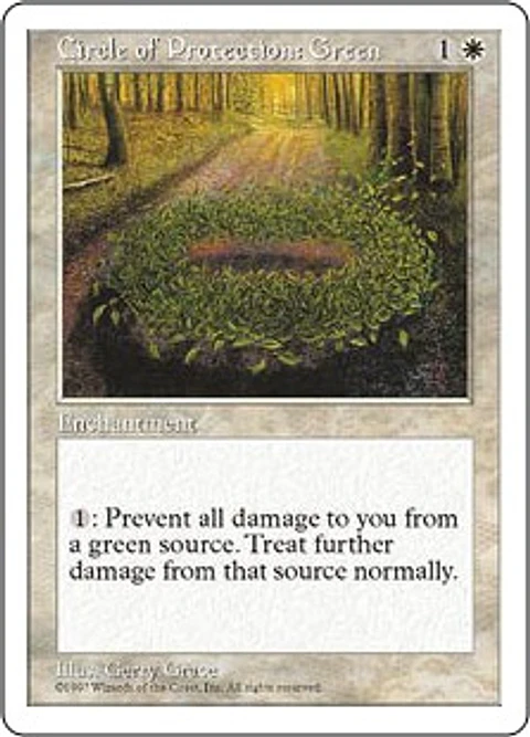 Circle of Protection: Green - 5TH - C 