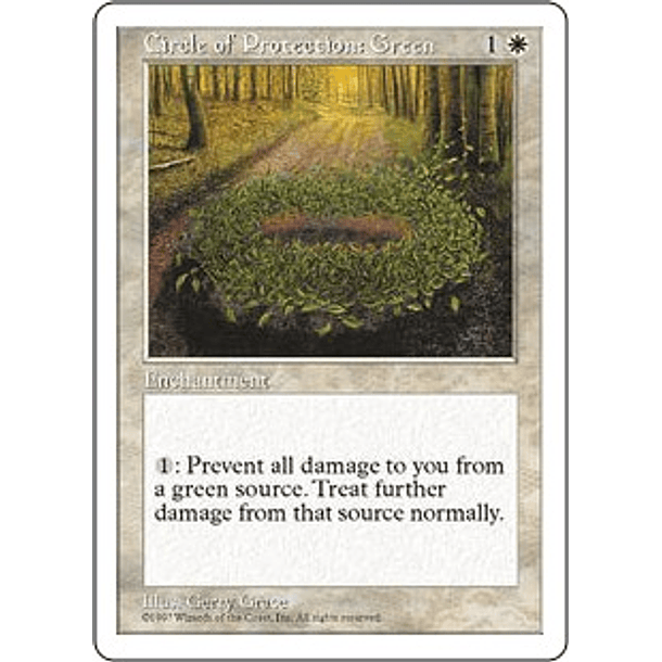 Circle of Protection: Green - 5TH - C 