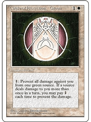 Circle of Protection: Green - 4TH - C 