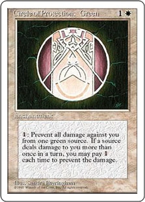 Circle of Protection: Green - 4TH - C 