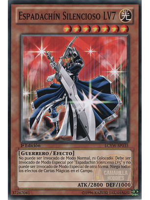 Silent Swordsman LV7 - LCYW-EN035 - Common 