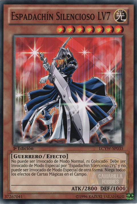 Silent Swordsman LV7 - LCYW-EN035 - Common 