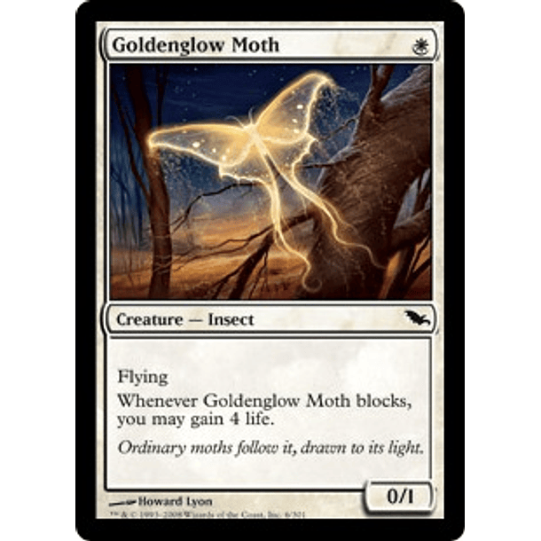 Goldenglow Moth - SDM - C 