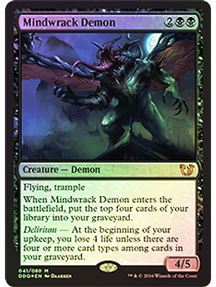 Mindwrack Demon (FOIL) - DDQ - M