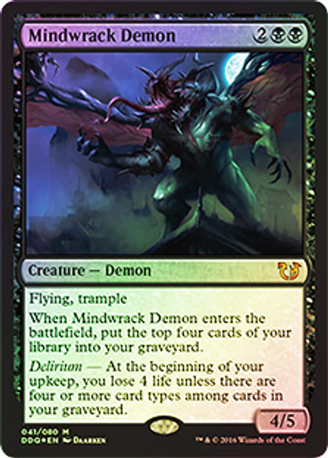 Mindwrack Demon (FOIL) - DDQ - M