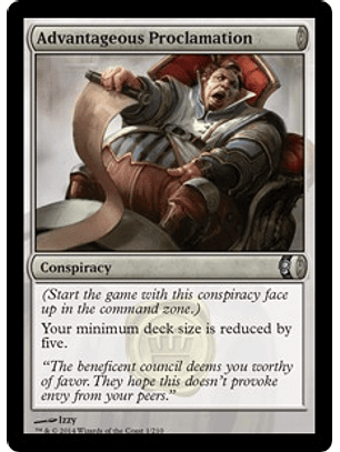 Advantageous Proclamation - CONS - U