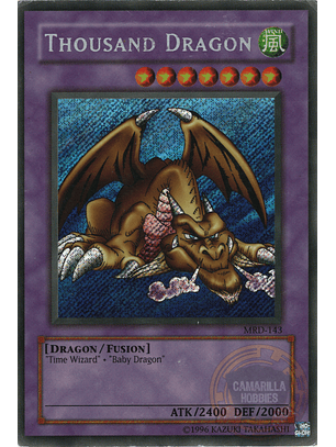 Thousand Dragon - MRD-143 - Secret Rare (Desgastada)