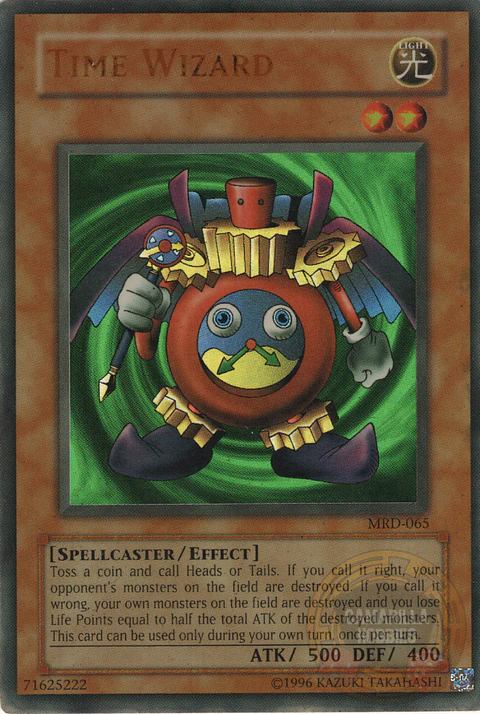 Time Wizard - MRD-065 - Ultra Rare (JUGADA)