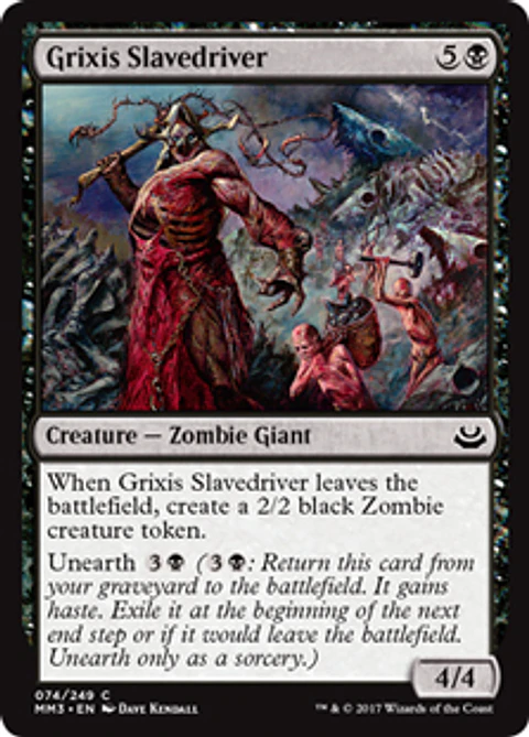 Grixis Slavedriver - MM17 - C 