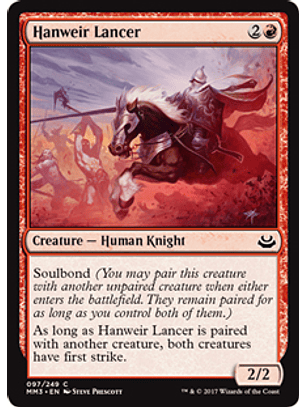 Hanweir Lancer - MM17 - C 