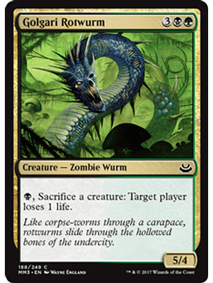 Golgari Rotwurm - MM17 - C 