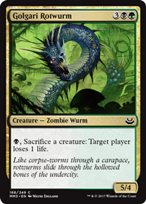 Golgari Rotwurm - MM17 - C 