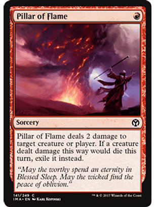 Pillar of Flame - IMA - C 