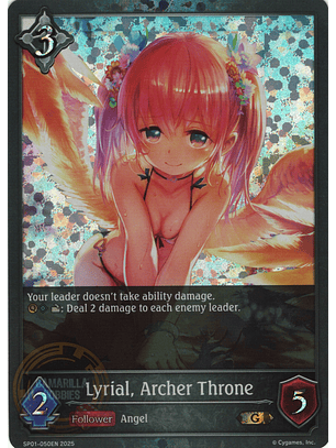 Lyrial, Archer Throne - SP01-050EN - Gold 