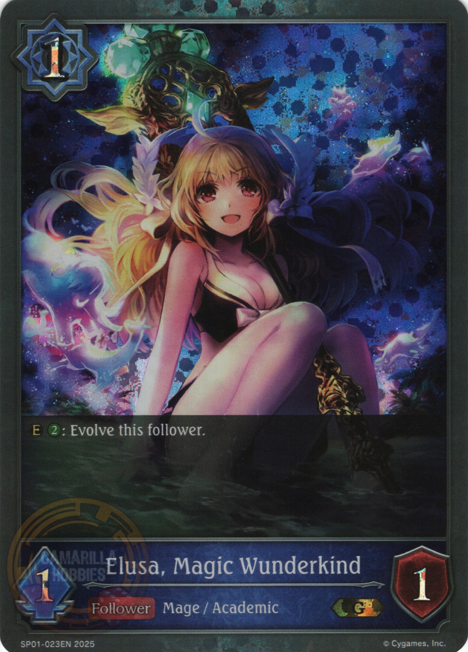 Elusa, Magic Wunderkind - SP01-023EN - Gold 1