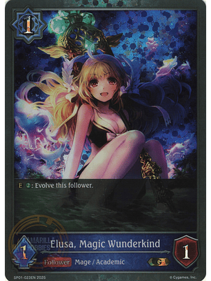 Elusa, Magic Wunderkind - SP01-023EN - Gold